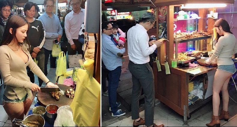 Clienții se îngrămădesc la ea dintr-un motiv evident. Ce nu știu ei însă