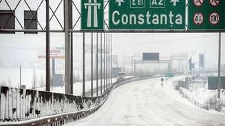 A fost deschisă circulaţia rutieră pe A2, Bucureşti - Constanţa, şi A4, Ovidiu - Agigea