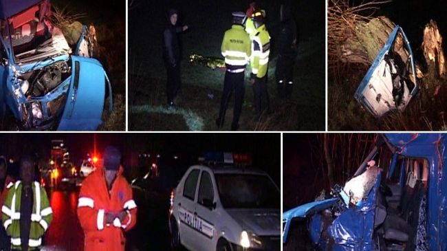 Accident înfiorător între Arad și Oradea: doi morți și doi răniți 