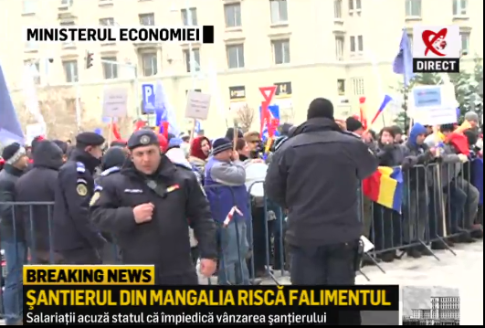 Statul redevine acționar majoritar la Șantierul Naval Mangalia. Anunțul, făcut cu protestarii la ușă