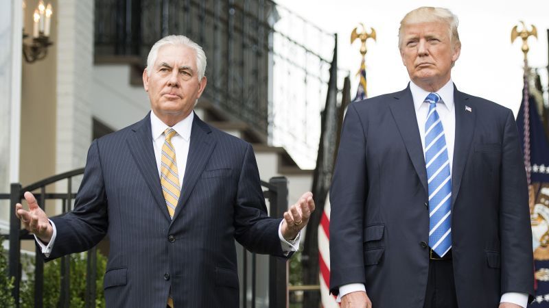 Trump l-a demis pe șeful diplomației SUA Rex Tillerson fără să-l anunțe. Va fi înlocuit de șeful CIA