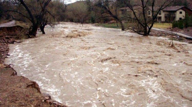 Cod portocaliu de inundații în patru județe din sudul țării