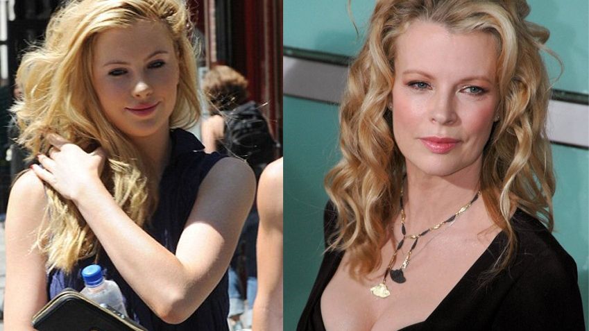 Fata lui Kim Bassinger a pozat dezbrăcată