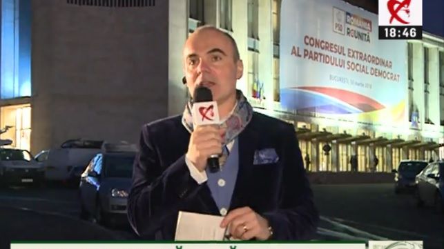 Rareş Bogdan, din faţa Sălii Palatului: "Eu sunt curios dacă PSD are contract cu Jandarmeria"