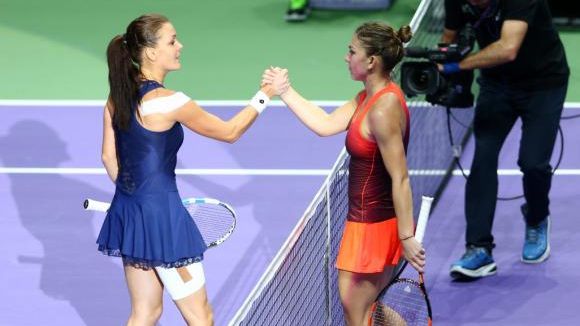 Simona Halep. Străinii anunţă ce e mai rău înainte de jocul Simona Halep-Radwanska: "E catastrofală"