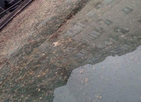 Fenomen neobişnuit în România: a nins cu zăpadă... portocalie