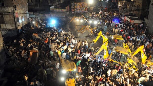 Tragedie. Un hotel s-a prăbușit după ce a fost izbit de o mașină: cel puțin zece morți