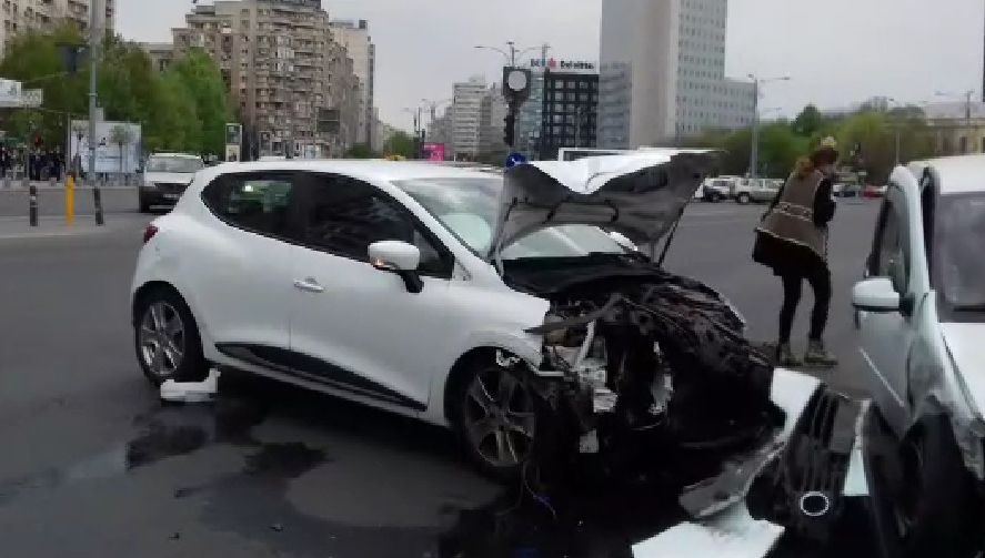 Soţia consilierului prezidenţial Leonard Orban, la spital, după un accident înfiorător la Victoriei