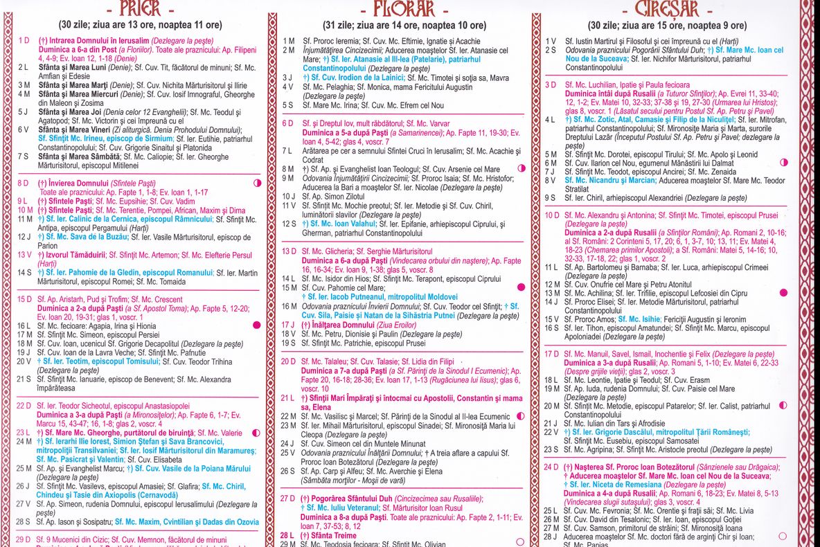 Şi miercuri e sărbătoare pentru creştin-ortodocşi. E cruce neagră. Ce sfânt este prăznuit?