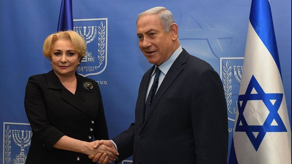 Ce a scris Benjamin Netanyahu despre vizita lui Dragnea și Dăncilă în Israel. Mesaj oficial