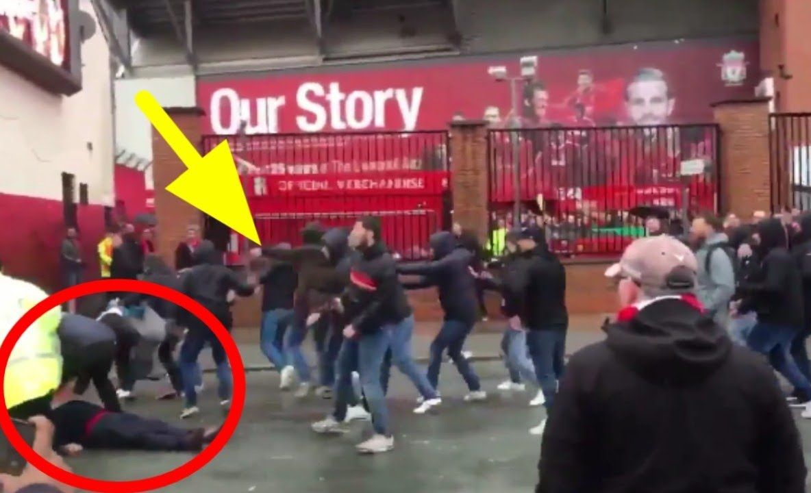 Scene de groază la meciul de vis Liverpool – AS Roma! Un fan englez se zbate între viață și moarte