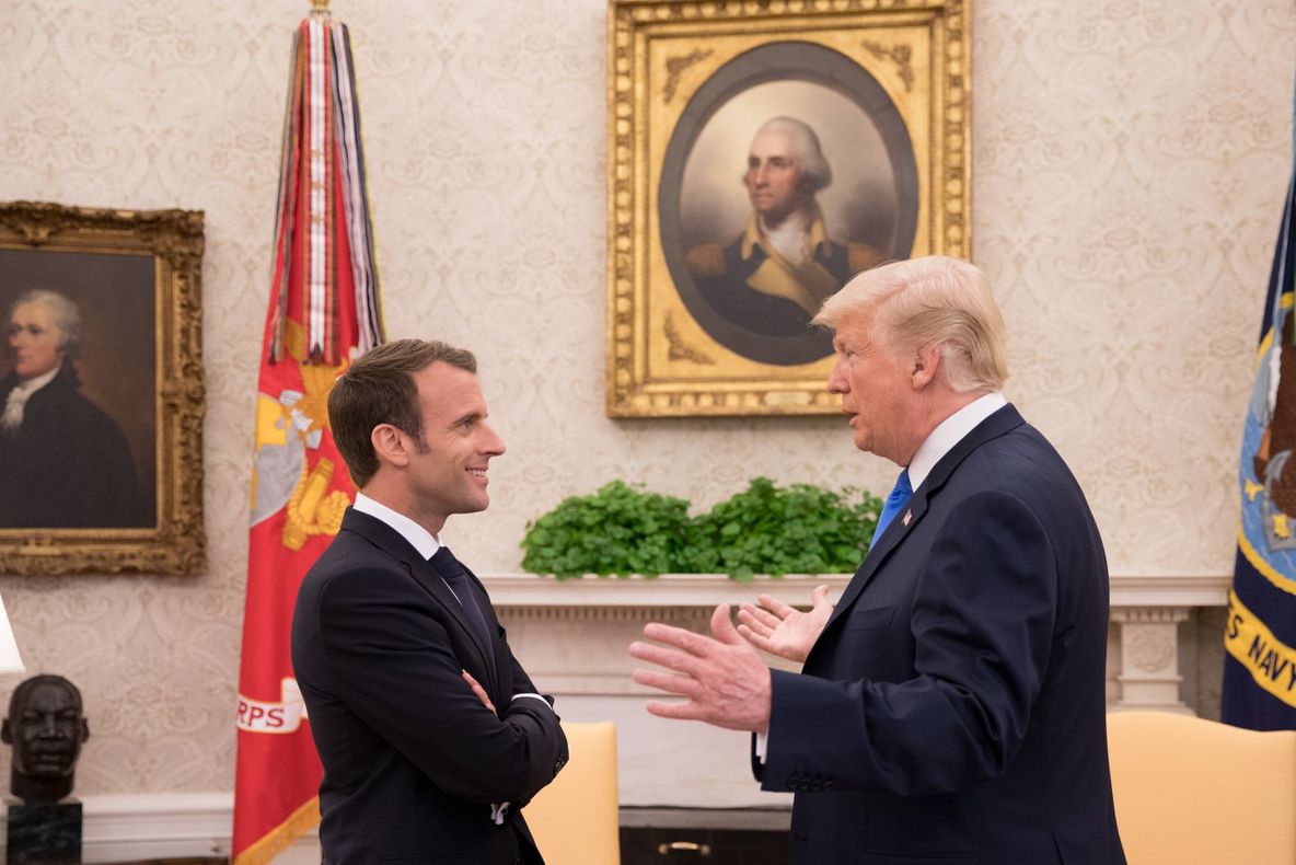 Emmanuel Macron, discurs istoric în Congresul American. Critici "voalate" pentru Donald Trump
