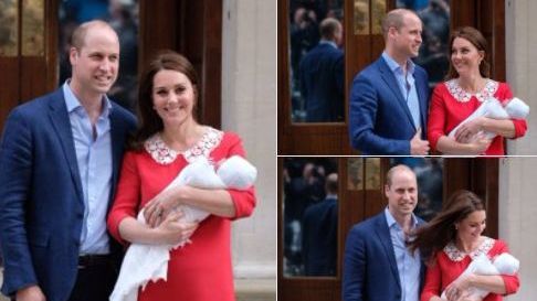 Kate Middleton a născut! Primele imagini cu bebelușul regal 