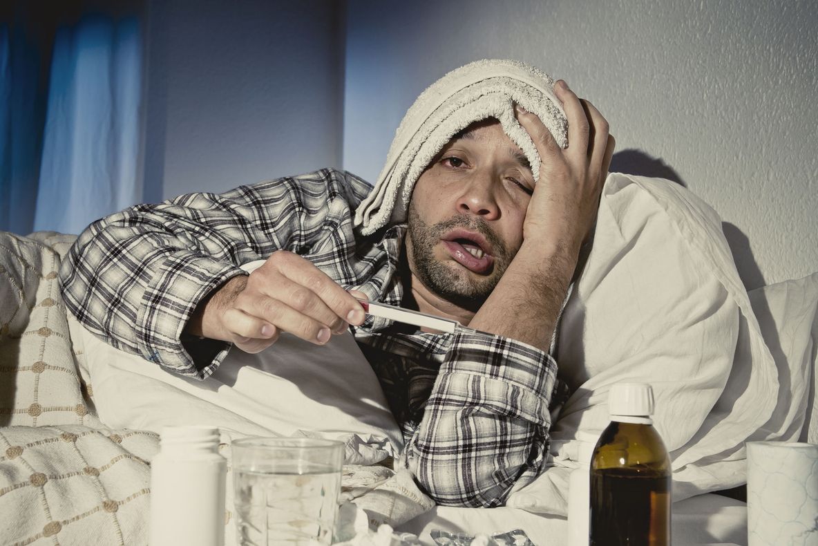 Ce se întâmplă în creierul bărbaților când sunt răciți. Iată ce spun specialiștii