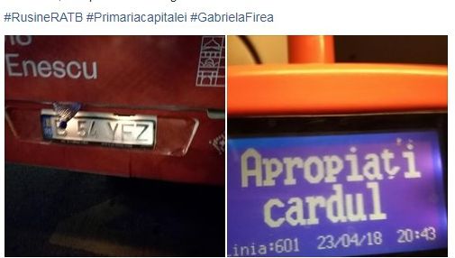 Nou incident revoltător la RATB: Un bebeluş a fost prins între ușile unui autobuz