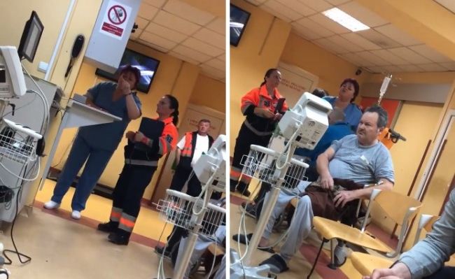 Tratament-şoc la Oradea: Asistentă către pacienţi "Nu vă convine, puteţi pleca!" (VIDEO) 