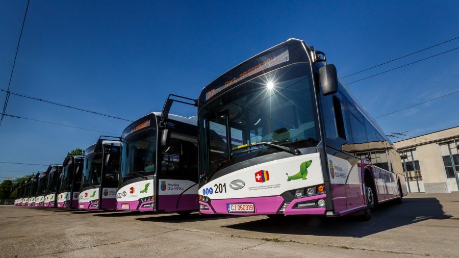 Cum arată PRIMELE autobuze electrice din România. În ce oraş circulă