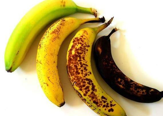 Care sunt cele mai sănătoase banane: verzi, galbene sau cu pete maronii?