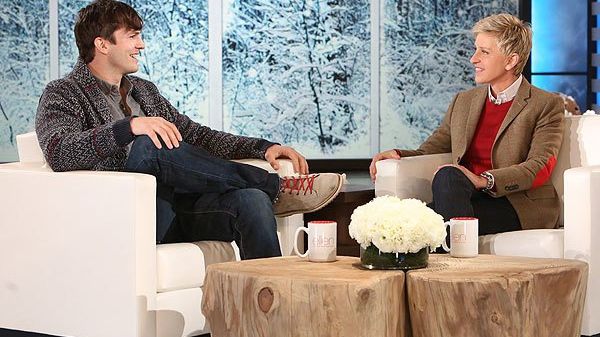 Ellen Degeneres, în lacrimi din cauza lui Ashton Kutcher