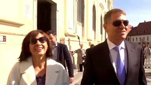 Iohannis a participat la slujba de Rusalii