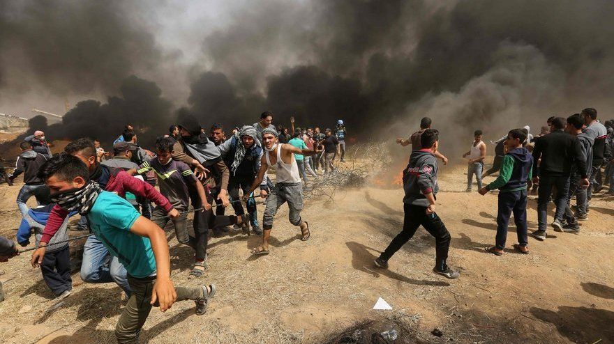 Peste o sută de palestinieni au fost răniţi în urma unor confruntări cu armata israeliană