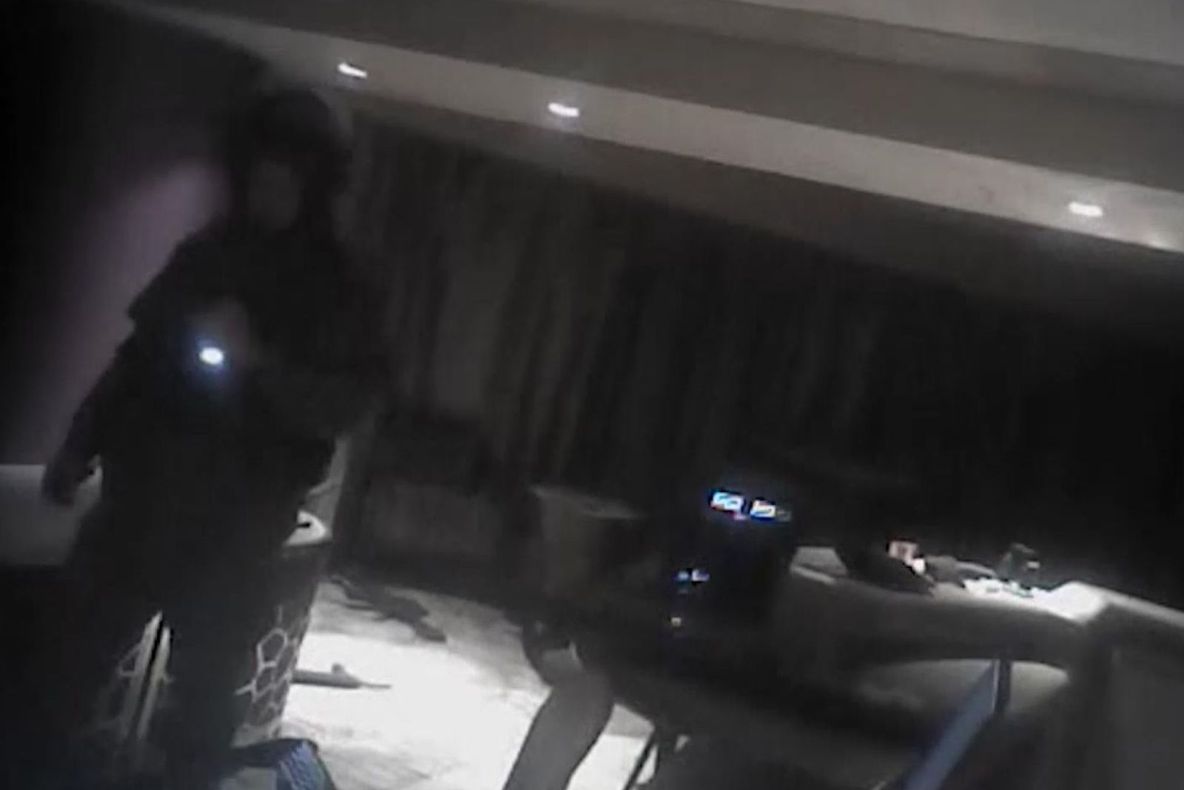 Imagini noi de la masacrul din Las Vegas 