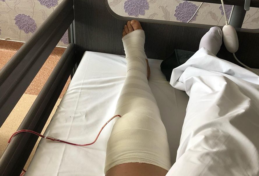 Liviu Marian Pop, de pe patul de spital: ”Genunchele a recidivat”