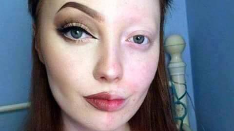 Înainte şi după. Ce se ascunde, de fapt, sub "tone" de machiaj