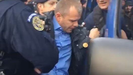 Mălin Bot reținut de Jandarmerie, are umărul dizlocat