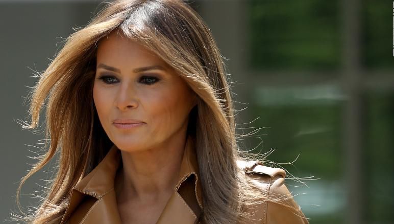 Melania Trump, prima apariție în public după săptămâni de absență 