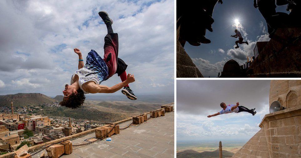 Țineți-vă bine! Fotografii de infarct de la Cupa Mondială de Freerunning și Parkour