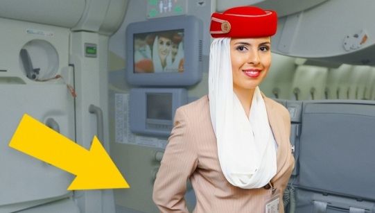 De ce însoţitoarele de zbor ţin mâinile la spate când întâmpină pasagerii