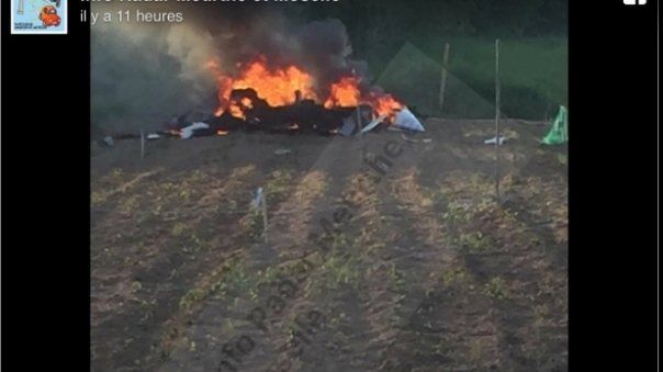 Un avion s-a prăbușit după decolare. Nu există supraviețuitori