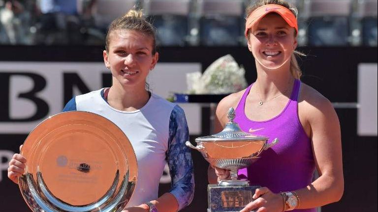 Rivala lui Halep, Elina Svitolina, o așteaptă pe româncă în finala de la Roma