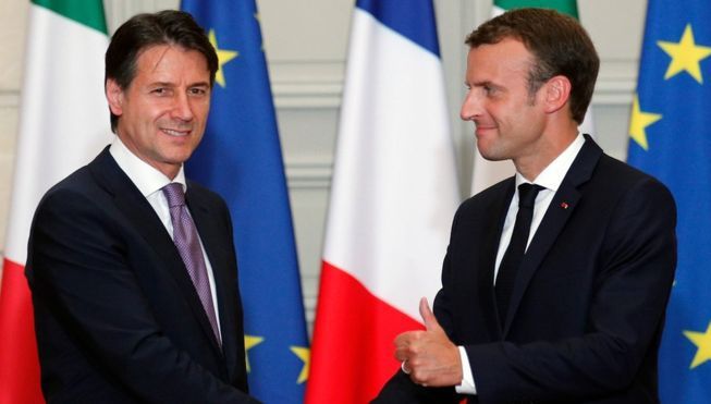 Oficial certați, Macron și premierul Italiei s-au întâlnit în secret pe tema migrației