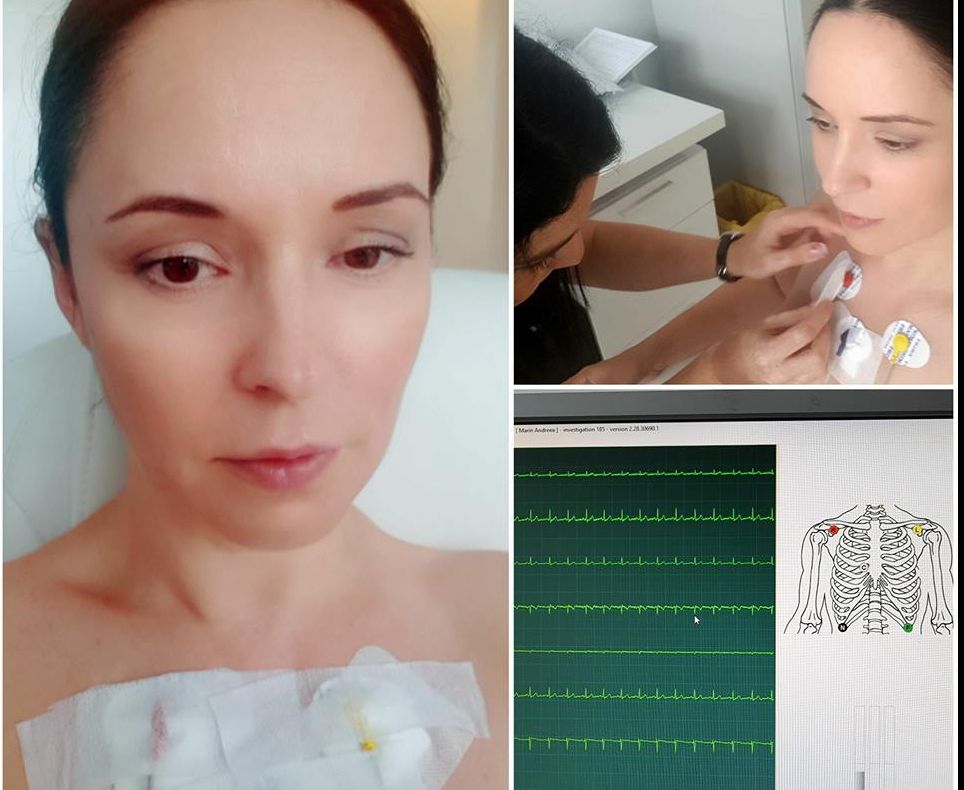 Andreea Marin, de urgenţă la spital: "Sunt un roboțel cablat prin multe fire"