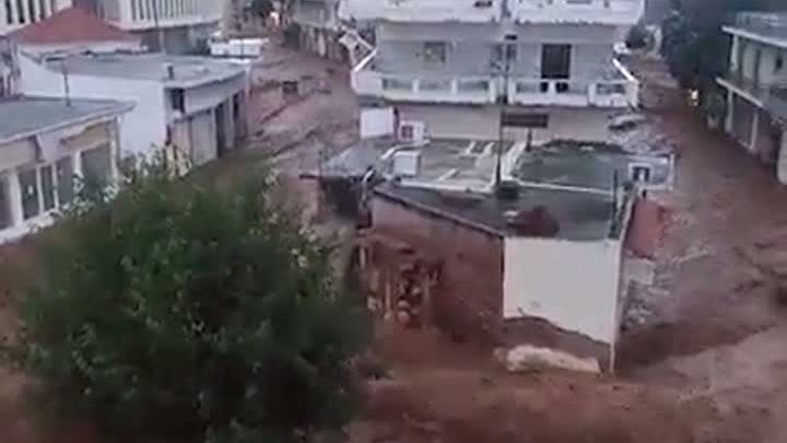 Dezastru în Grecia, din cauza ploilor abundente și a inundațiilor