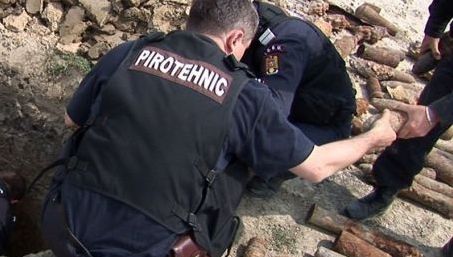 Descoperire șocantă în centrul orașului Galați. Echipa de pirotehniști a intervenit de urgență