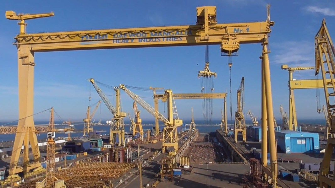 Disponibilizări la Damen. 870 de angajaţi își vor pierde locul de muncă la Mangalia și Galați