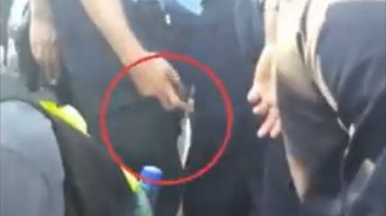 Jandarmeria, acuzată că a folosit spray lacrimogen la protest. VIDEO cu momentul șocant