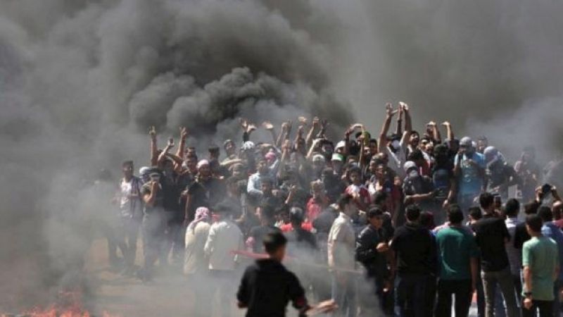 VIOLENŢE la frontiera cu Fâşia Gaza: cel puţin 100 de protestatari răniţi 