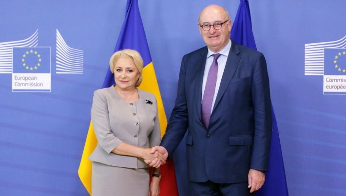 Dăncilă s-a întâlnit cu comisarul european pentru Agricultură. Ce au discutat