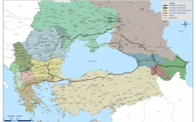 Cum va arăta marea autostradă în jurul Mării Negre. Rusia spune că a început lucrările