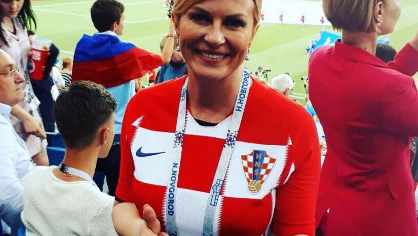 Bucurie nebună! Viral: cum a fost surprinsă președinta Croației după victoria la Cupa Mondială