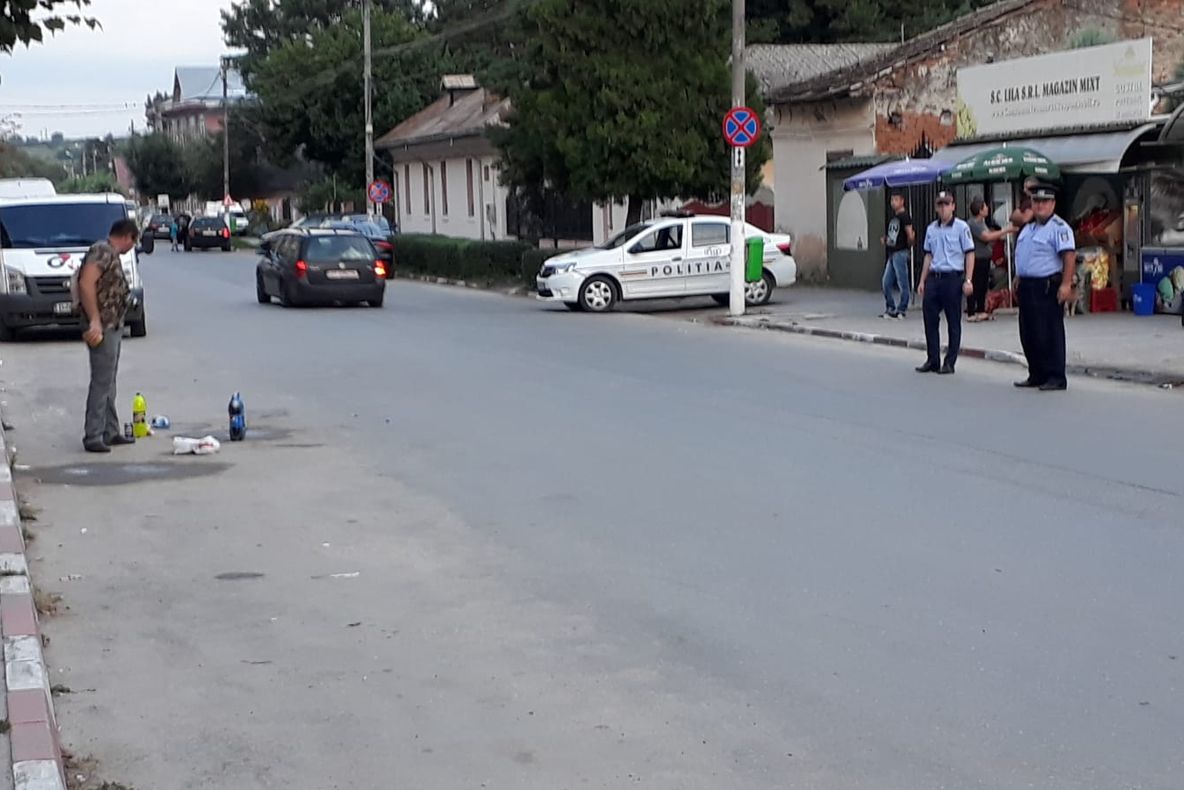 Nepoata interlopului Bercea Mondial, reținută după ce a fugit de la locul accidentului 