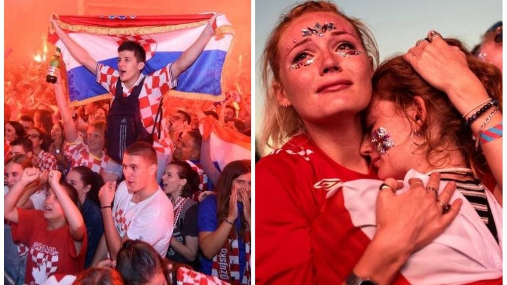 Extazul croaților și agonia englezilor după semifinala dramatică de la CM2018. Video emoționant