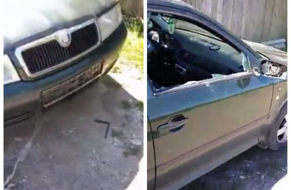 Mașina unui consilier local PNL a fost vandalizată