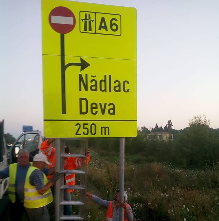 S-a închis o bucată de autostradă din vestul ţării