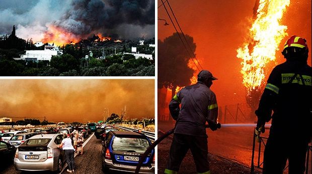 Incendiu Grecia. Bilanţul deceselor creşte: 87 de persoane au murit