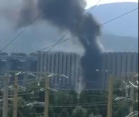 Incendiu de proporții la Porțile de Fier. Ce spune Hidroelectrica